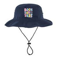 Rock The Test Testing Day Retro Motivational Teacher Student Bucket Hat