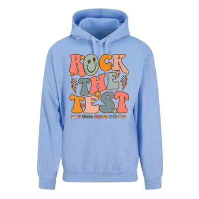 Rock The Test Testing Day DonT Stress Do Your Best Test Day Unisex Surf Hoodie