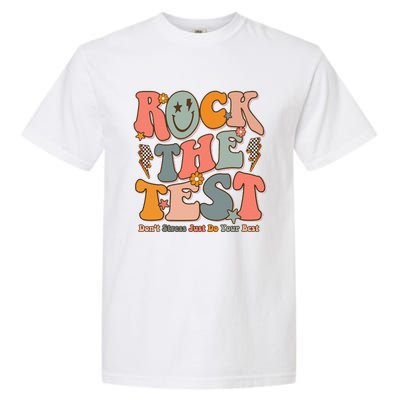 Rock The Test Testing Day DonT Stress Do Your Best Test Day Garment-Dyed Heavyweight T-Shirt