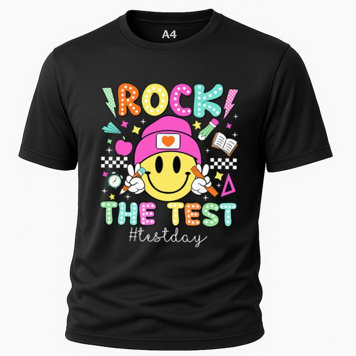 Rock The Test Testing Day Motivational Teachers Students Performance Shirt