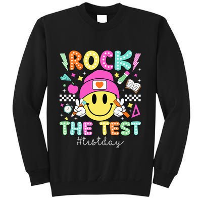 Rock The Test Testing Day Motivational Teachers Students Sweatshirt