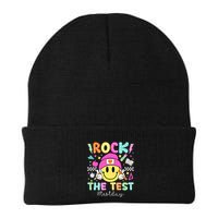Rock The Test Testing Day Motivational Teachers Students Beanie