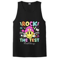 Rock The Test Testing Day Motivational Teachers Students PosiCharge Competitor Tank