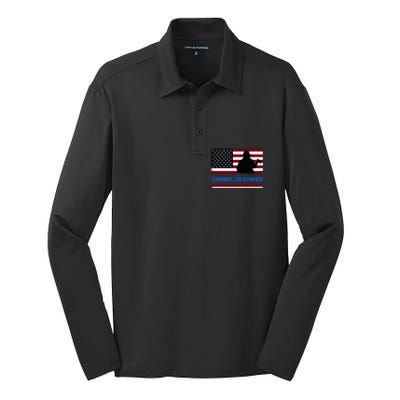 Rush Tunnel To Tower Vintage Firefighter Gift Silk Touch Performance Long Sleeve Polo