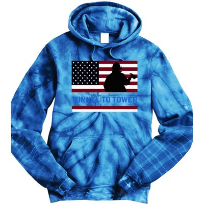 Rush Tunnel To Tower Vintage Firefighter Gift Tie Dye Hoodie