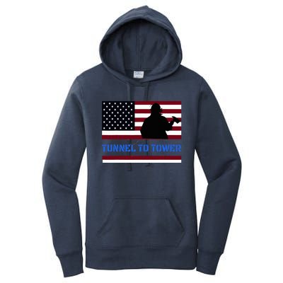 Rush Tunnel To Tower Vintage Firefighter Gift Women's Pullover Hoodie