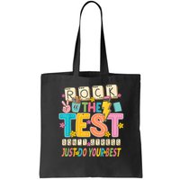 Rock The Test Don't Stress Just Do Your Best Teacher Testing Bag