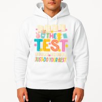 Rock The Test Don't Stress Just Do Your Best Teacher Testing Hoodie