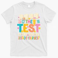 Rock The Test Don't Stress Just Do Your Best Teacher Testing T-Shirt