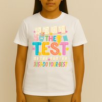 Rock The Test Don't Stress Just Do Your Best Teacher Testing T-Shirt