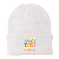 Rock The Test Don't Stress Just Do Your Best Teacher Testing Beanie