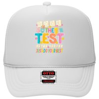 Rock The Test Don't Stress Just Do Your Best Teacher Testing Hat
