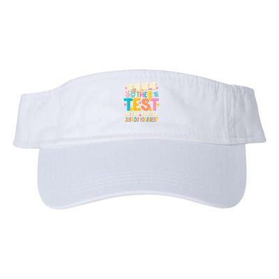Rock The Test Don't Stress Just Do Your Best Teacher Testing Visor
