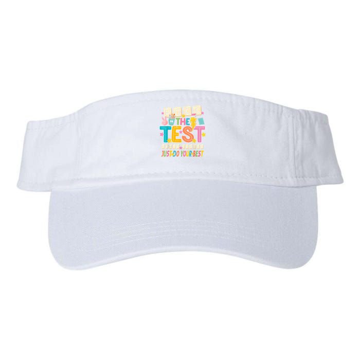 Rock The Test Don't Stress Just Do Your Best Teacher Testing Visor