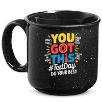 Rock The Test Testing Day Teacher Motivational You Got This 15oz Campfire Ceramic Mug