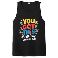 Rock The Test Testing Day Teacher Motivational You Got This PosiCharge Competitor Tank