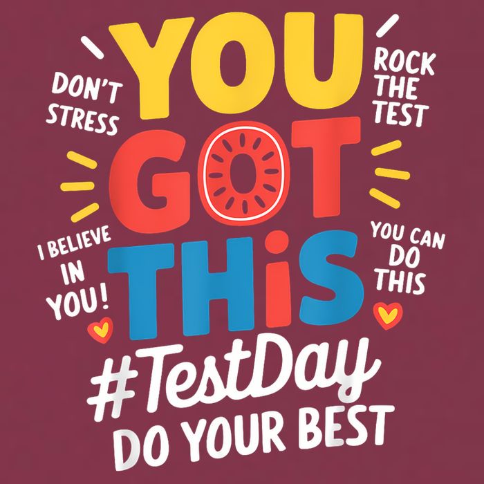 Rock The Test Testing Day Teacher Motivational You Got This 16oz Travel Tumbler
