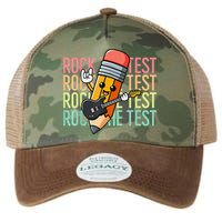 Rock The Test Dont Stress Just Do Your Best Teacher Testing Legacy Tie Dye Trucker Hat