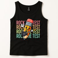 Rock The Test Dont Stress Just Do Your Best Teacher Testing Tank Top