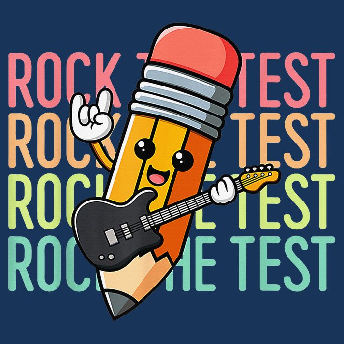 Rock The Test Dont Stress Just Do Your Best Teacher Testing Infant Baby Jersey Bodysuit