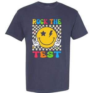 Rock The Test Funny Testing Day Garment-Dyed Heavyweight T-Shirt