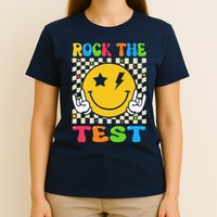 Rock The Test Funny Testing Day T-Shirt