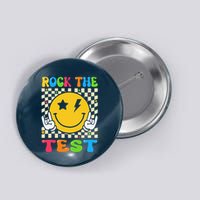 Rock The Test Funny Testing Day Button