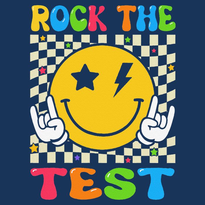 Rock The Test Funny Testing Day 16 in Basic Backpack