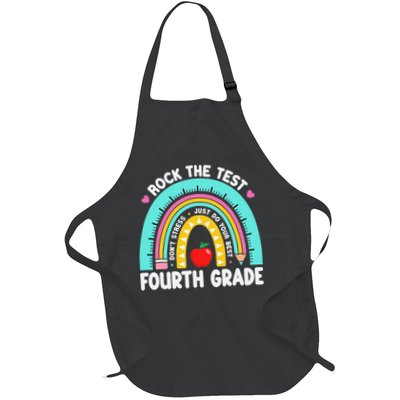 Rock The Test Day 4th Grade Teacher Fourth Grade Testing Apron