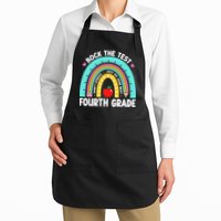 Rock The Test Day 4th Grade Teacher Fourth Grade Testing Apron