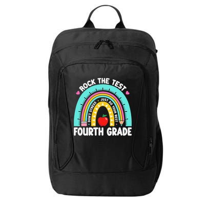 Rock The Test Day 4th Grade Teacher Fourth Grade Testing City Backpack