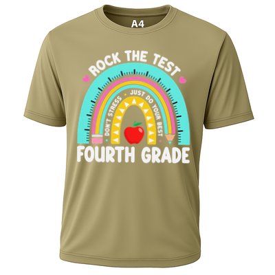 Rock The Test Day 4th Grade Teacher Fourth Grade Testing Performance Shirt