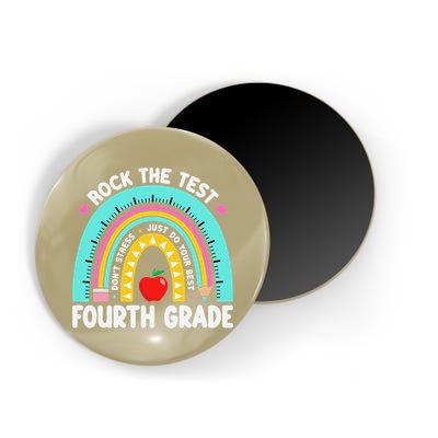 Rock The Test Day 4th Grade Teacher Fourth Grade Testing Magnet