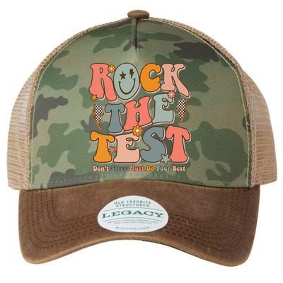 Rock The Test Testing Day DonT Stress Do Your Best Test Day Legacy Tie Dye Trucker Hat