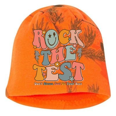 Rock The Test Testing Day DonT Stress Do Your Best Test Day Kati - Camo Knit Beanie