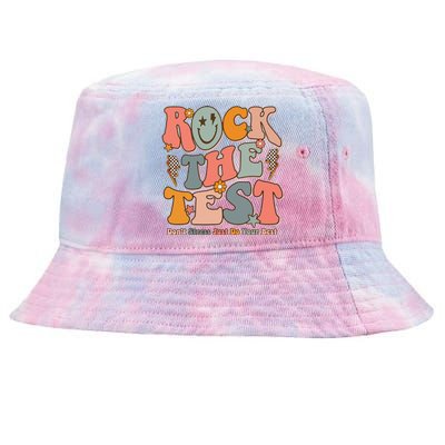 Rock The Test Testing Day DonT Stress Do Your Best Test Day Tie-Dyed Bucket Hat