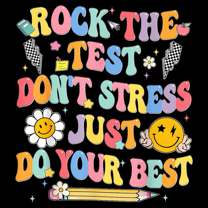 Rock The Test Do Your Best Testing Day Teacher 16 in Basic Backpack