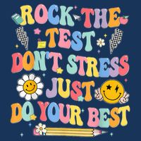 Rock The Test Do Your Best Testing Day Teacher Infant Baby Jersey Bodysuit