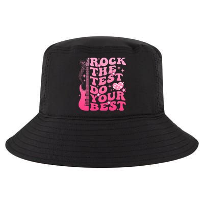 Rock The Test Do Your Best Testing Day For Teacher Student  Cool Comfort Performance Bucket Hat