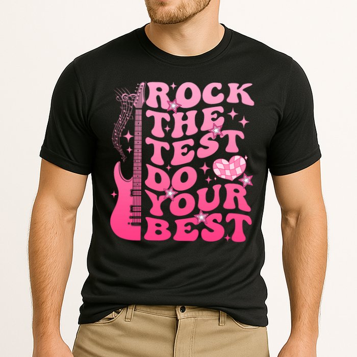 Rock The Test Do Your Best Testing Day For Teacher Student  Performance Shirt
