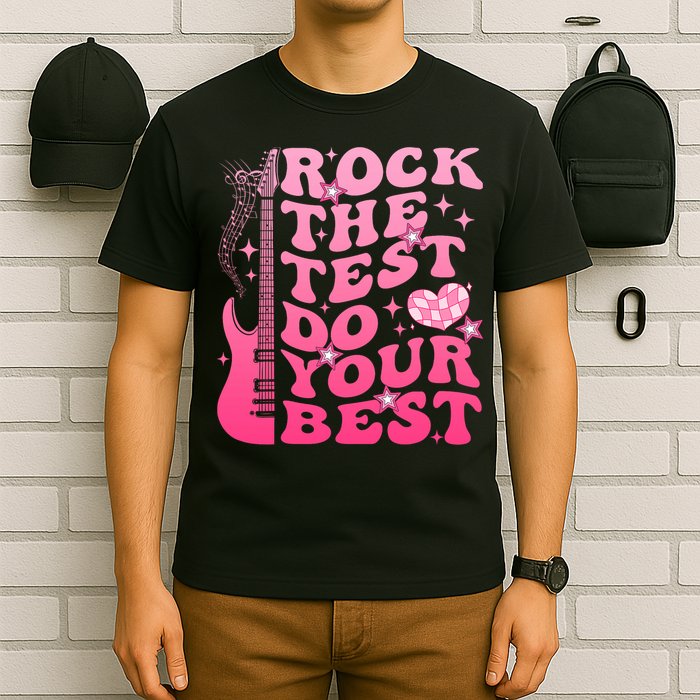 Rock The Test Do Your Best Testing Day For Teacher Student  T-Shirt
