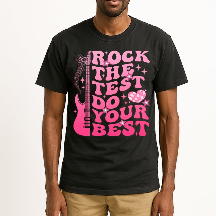 Rock The Test Do Your Best Testing Day For Teacher Student  Tall T-Shirt