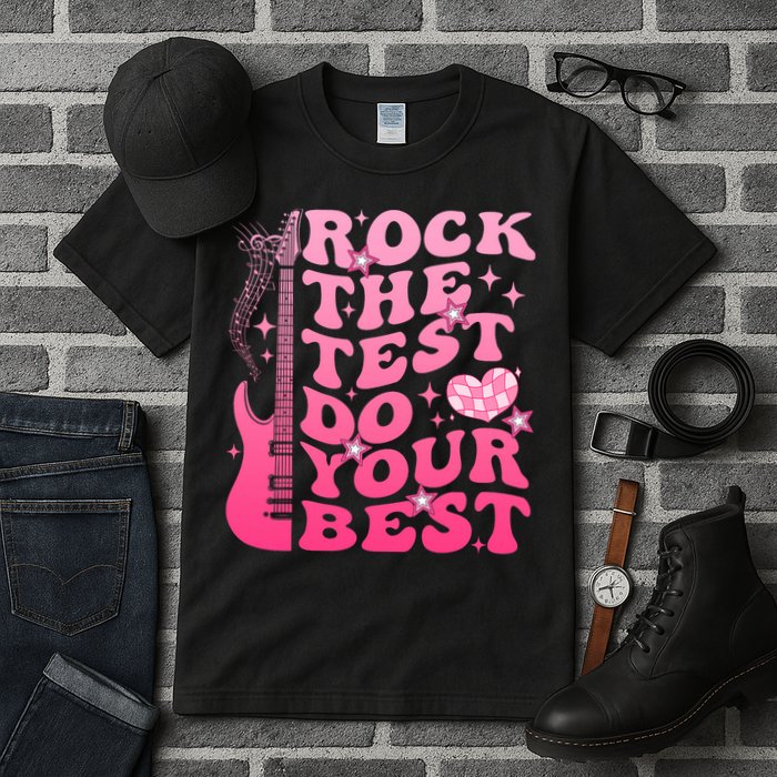 Rock The Test Do Your Best Testing Day For Teacher Student  Tall T-Shirt