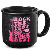 Rock The Test Do Your Best Testing Day For Teacher Student  15oz Campfire Ceramic Mug