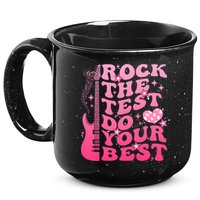 Rock The Test Do Your Best Testing Day For Teacher Student  15oz Campfire Ceramic Mug
