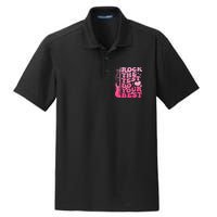 Rock The Test Do Your Best Testing Day For Teacher Student  Dry Zone Grid Polo