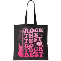 Rock The Test Do Your Best Testing Day For Teacher Student  Bag