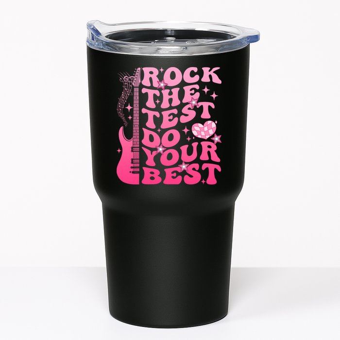 Rock The Test Do Your Best Testing Day For Teacher Student  Tumbler