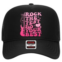 Rock The Test Do Your Best Testing Day For Teacher Student  Trucker Hat