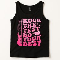 Rock The Test Do Your Best Testing Day For Teacher Student  Tank Top